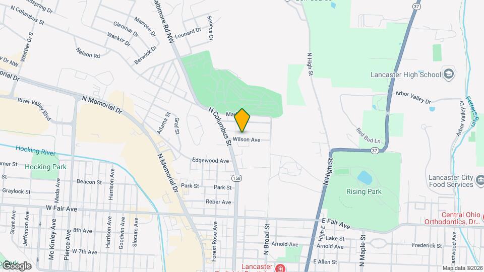 215 Wilson Ave Map and Location Details