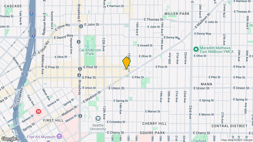 1521 15th Ave Mapa y Detalles de la Ubicación