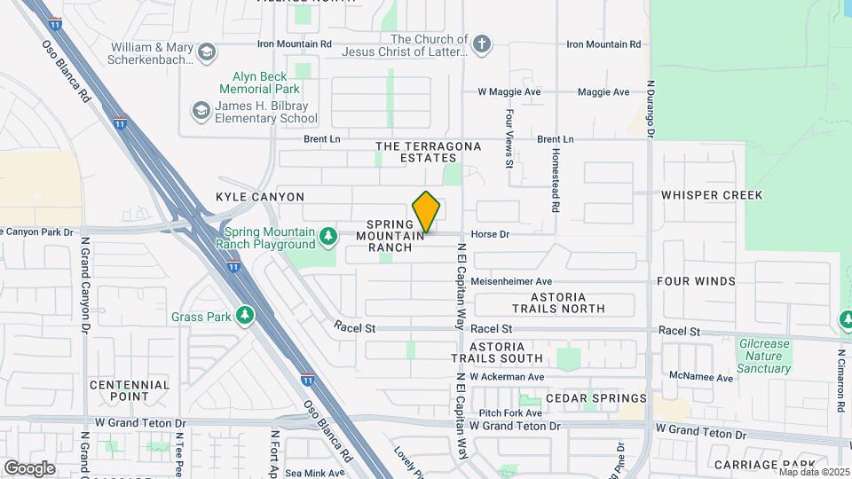 8840 Spinning Wheel Ave Map and Location Details