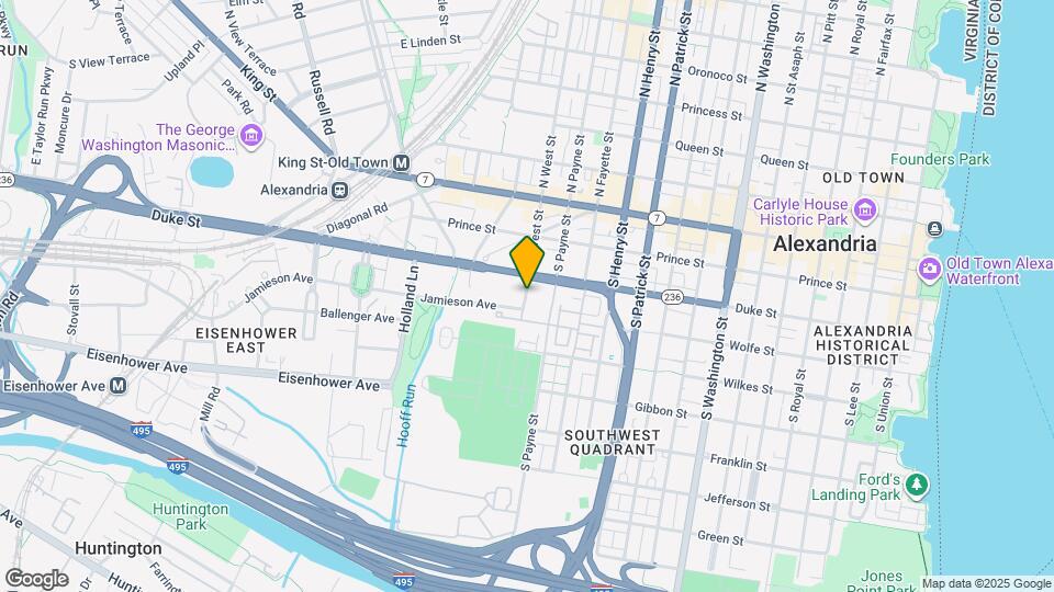 320 S West St Map and Location Details