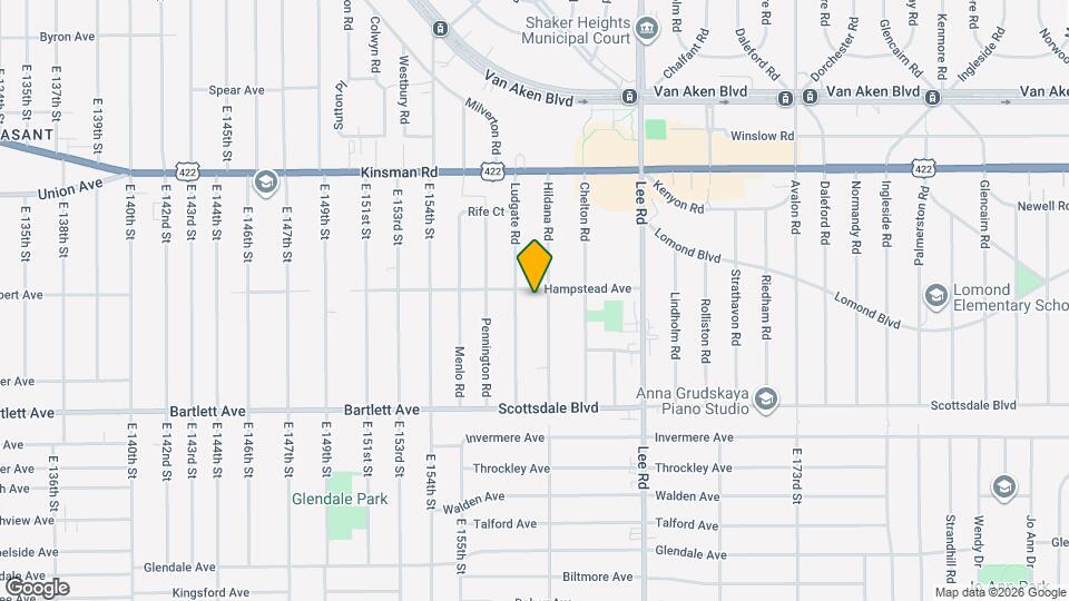 3634 Hildana Rd Map and Location Details