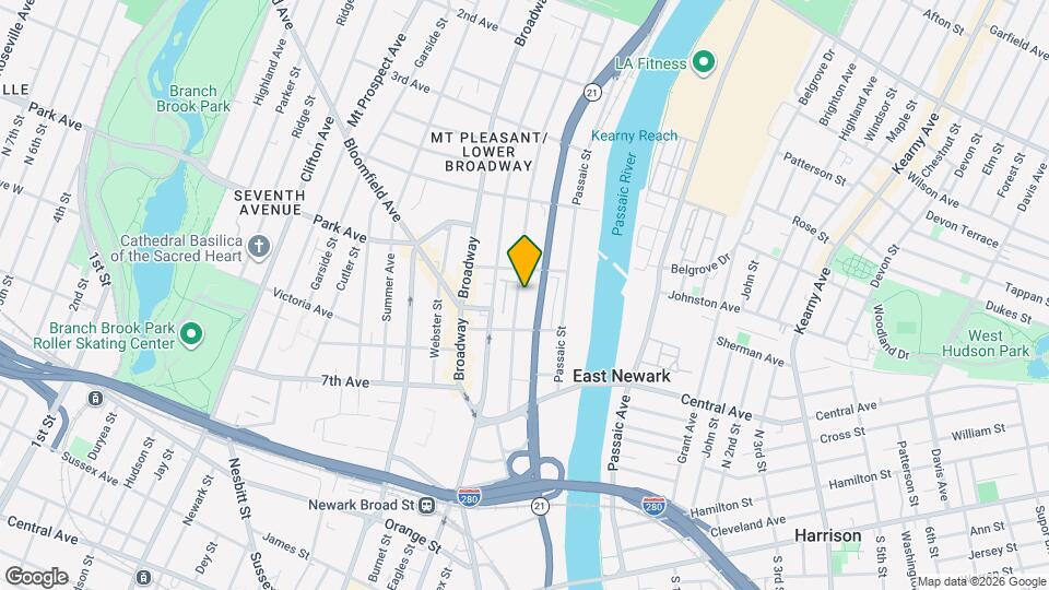 232 Mt Pleasant Ave, Unit Floor 1 Map and Location Details