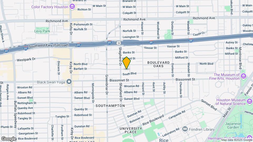 2111 Bartlett St Map and Location Details