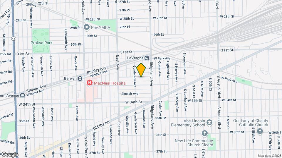6432 Fairfield Ave Map and Location Details