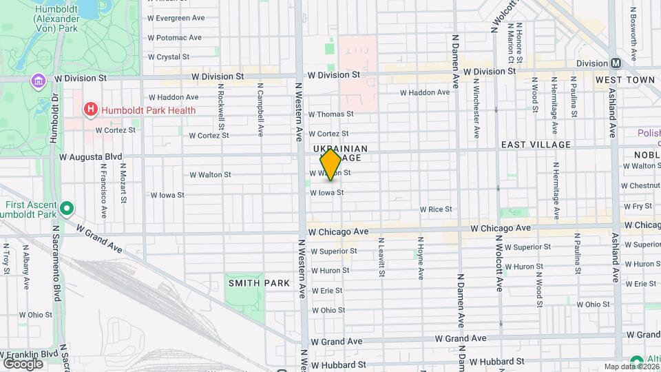 2312 W Iowa St Mapa y Detalles de la Ubicación