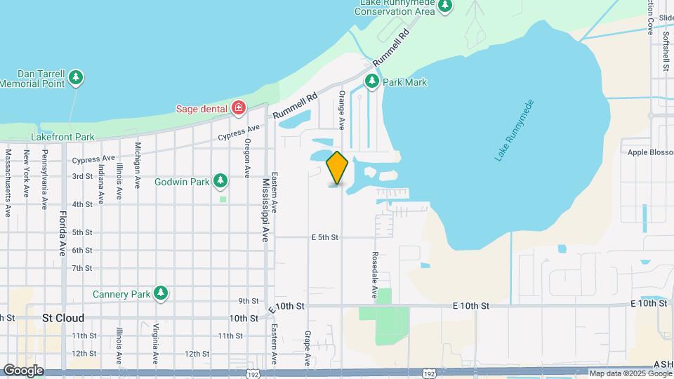 320 Orange Ave Map and Location Details