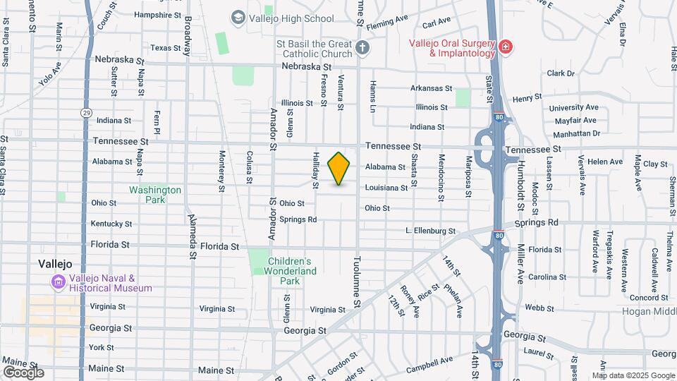 228 Cassady St Map and Location Details