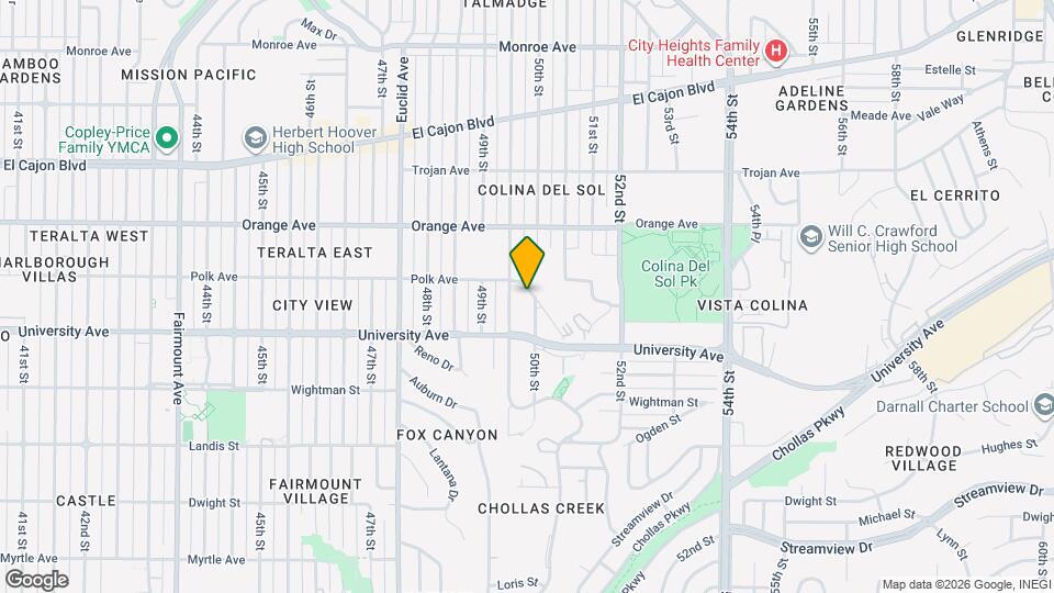 4064 Oakcrest Dr Map and Location Details