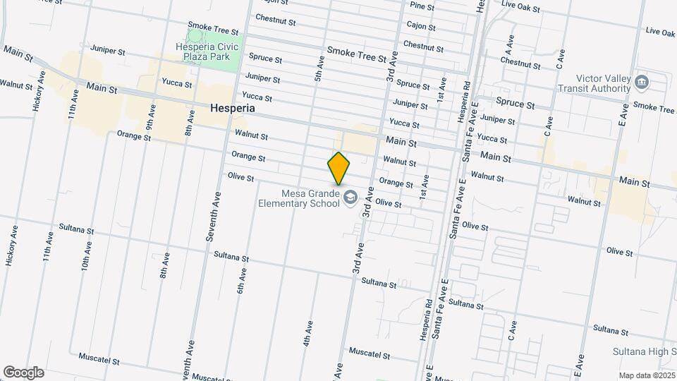 16210 Olive St Mapa y Detalles de la Ubicación