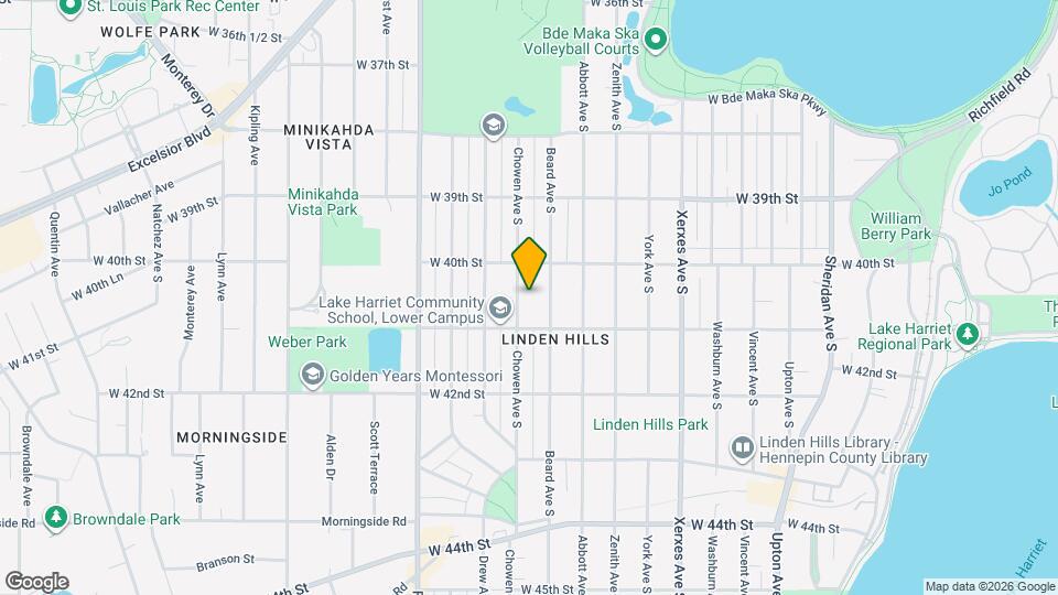 4025 Chowen Ave S Mapa y Detalles de la Ubicación