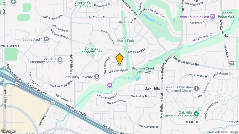 3215 NW 166th Ave Map and Location Details