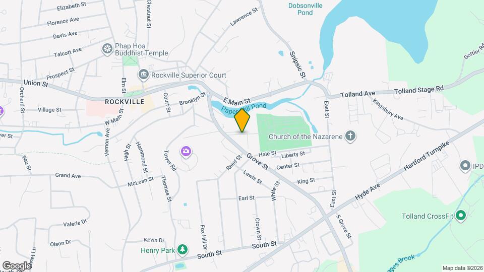 10 Cemetery Ave Map and Location Details