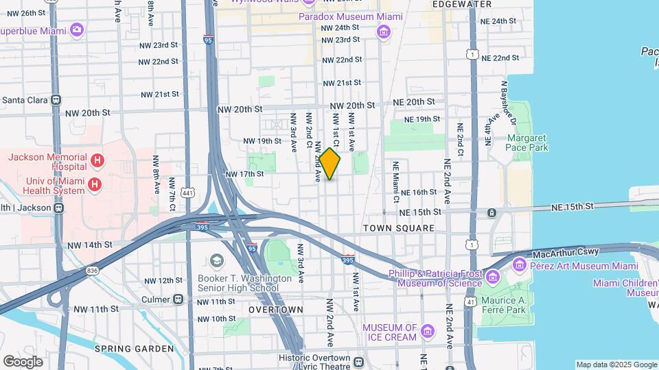 1629 NW 1st Pl, Unit A13 Map and Location Details