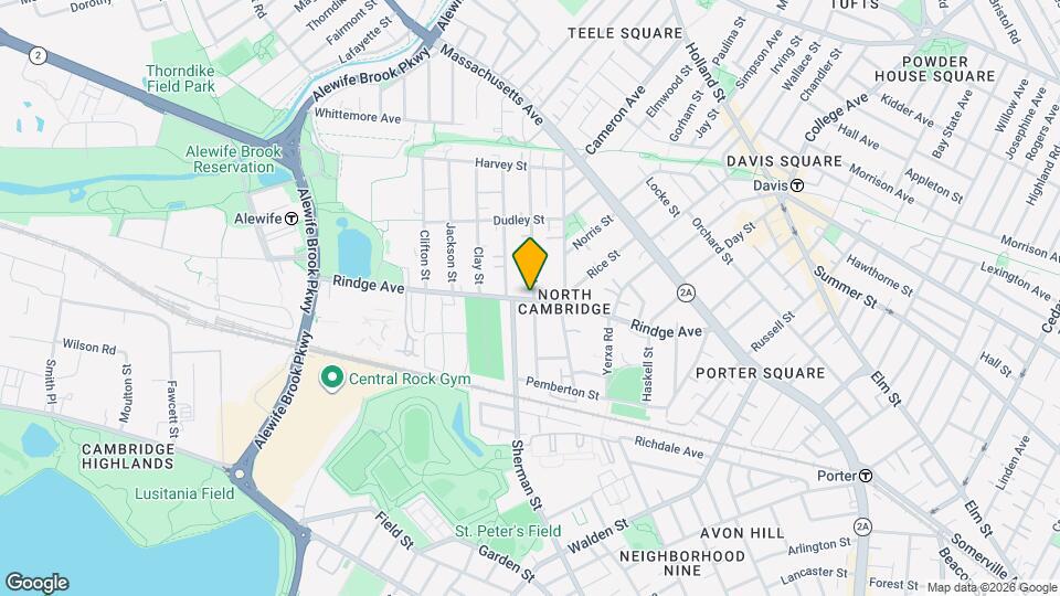 193 Rindge Ave, Unit 2B Mapa y Detalles de la Ubicación