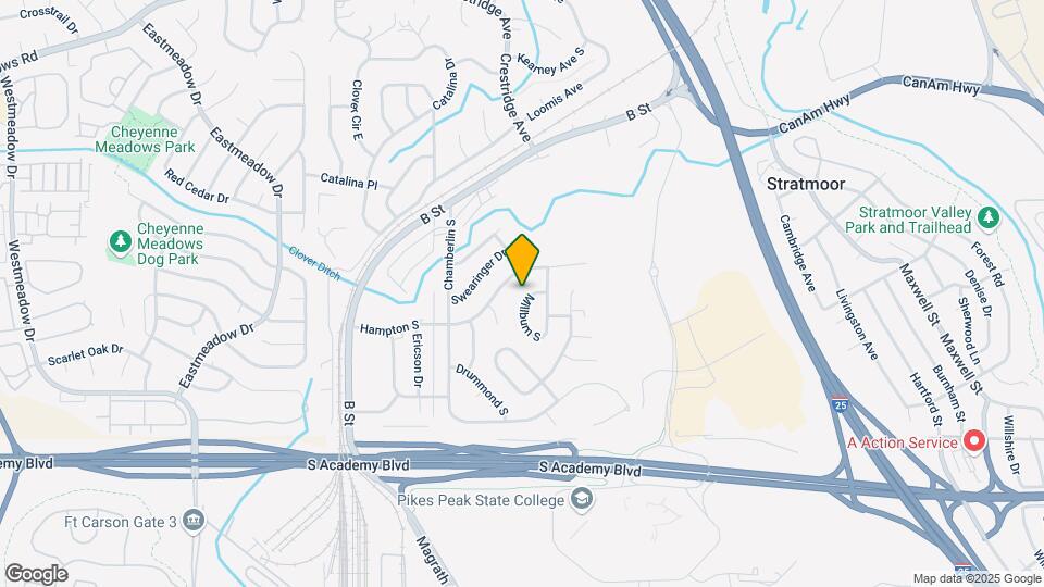 4375 Millburn S Map and Location Details