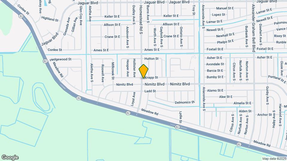 943 Homestead Rd S Map and Location Details
