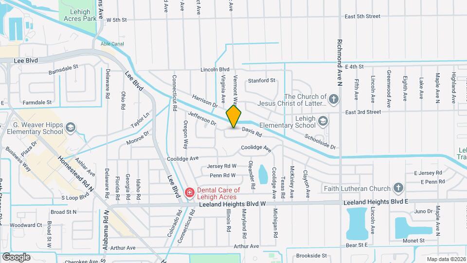 212 Davis Rd Map and Location Details