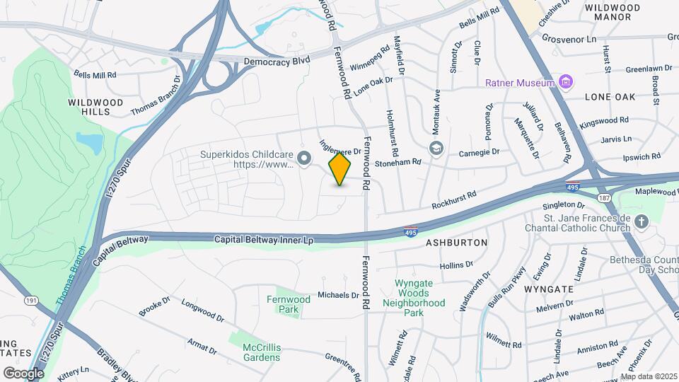 6703 Tusculum Rd Map and Location Details