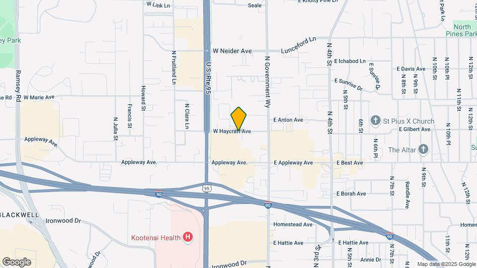 220 W Haycraft Ave Map and Location Details