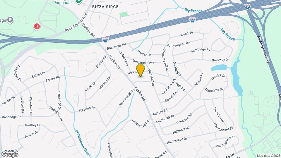 413 Lancaster Rd Map and Location Details