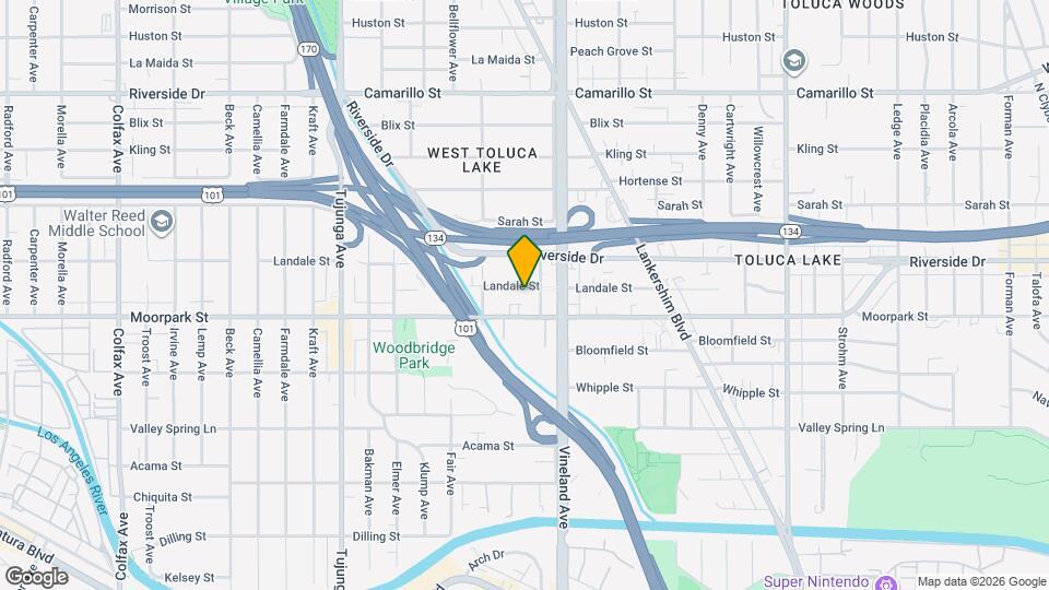 11034 Landale St Mapa y Detalles de la Ubicación