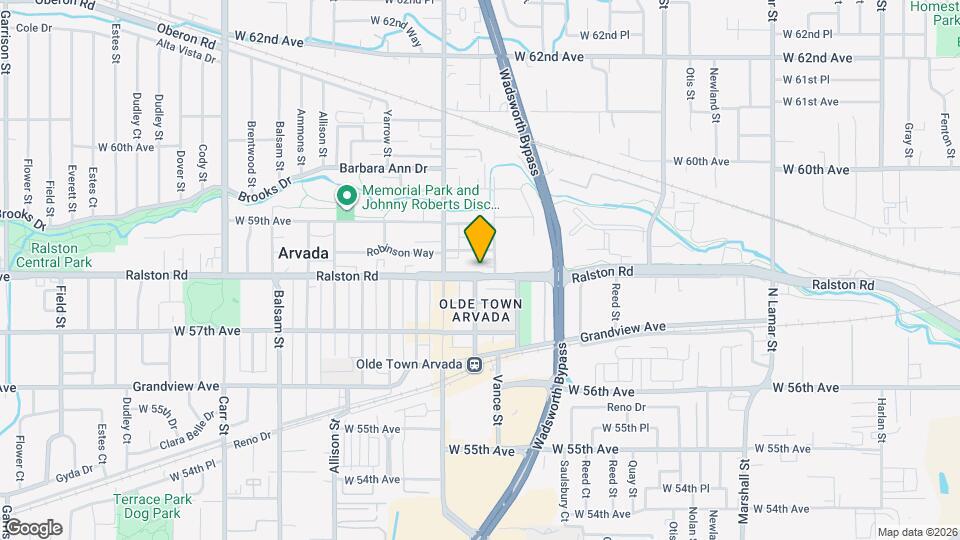 7405 Ralston Rd Mapa y Detalles de la Ubicación