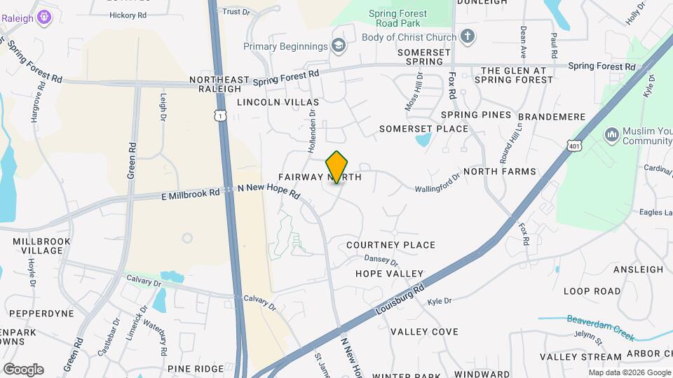 4901 Walingford Dr, Unit A Map and Location Details