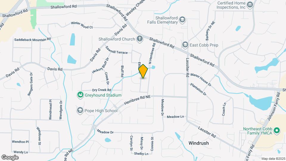 3250 Ethan Dr Map and Location Details