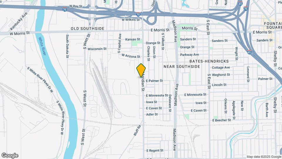 1530-1538 S Meridian St Map and Location Details