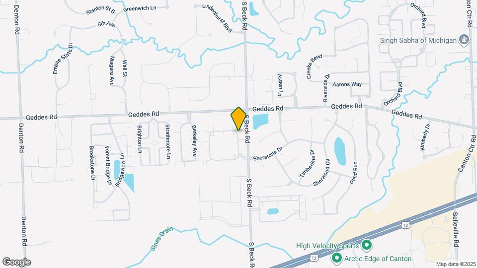 3839 Norwich Dr Map and Location Details