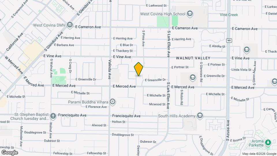 1132 S Gretta Ave Mapa y Detalles de la Ubicación