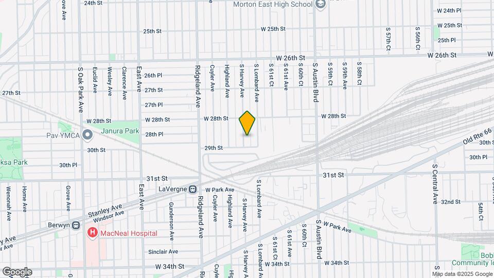2835 Harvey Ave Map and Location Details