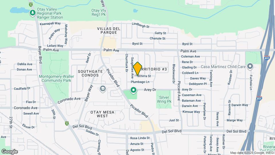 3563 Schirra St Map and Location Details