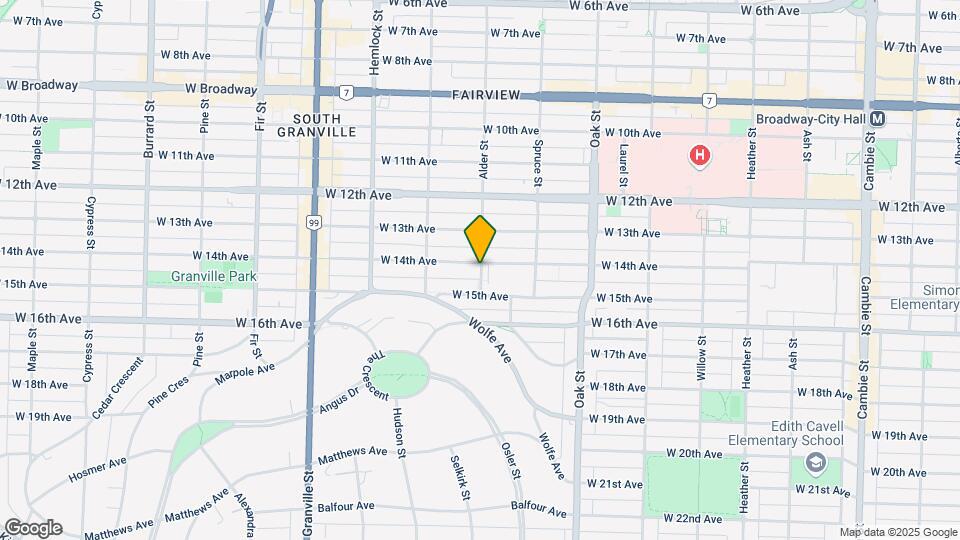 3021 Alder St Map and Location Details