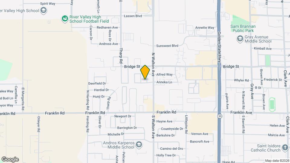 510-512 Poppy Ln Map and Location Details