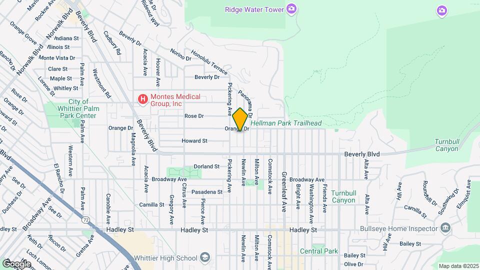 5813 Newlin Ave Mapa y Detalles de la Ubicación