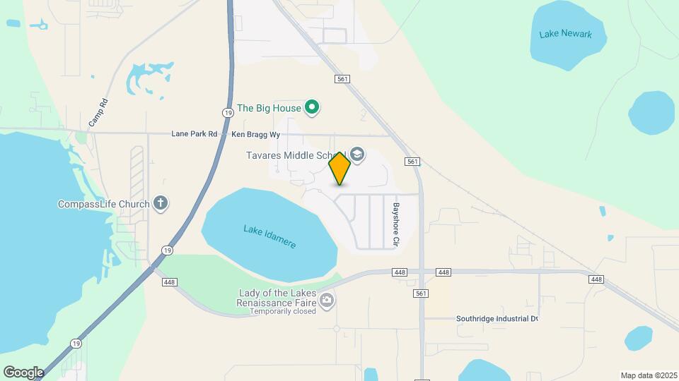 1322 Lake Idamere Blvd Map and Location Details