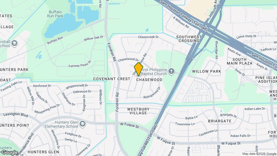15113 Chasehill Dr Map and Location Details