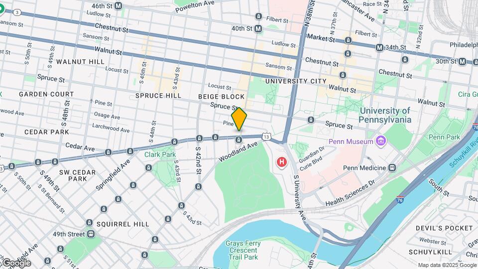 4001 Baltimore Ave Map and Location Details