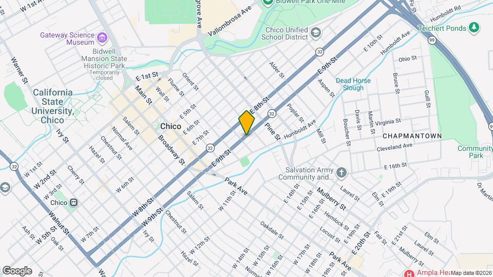 467 E 9th St Map and Location Details