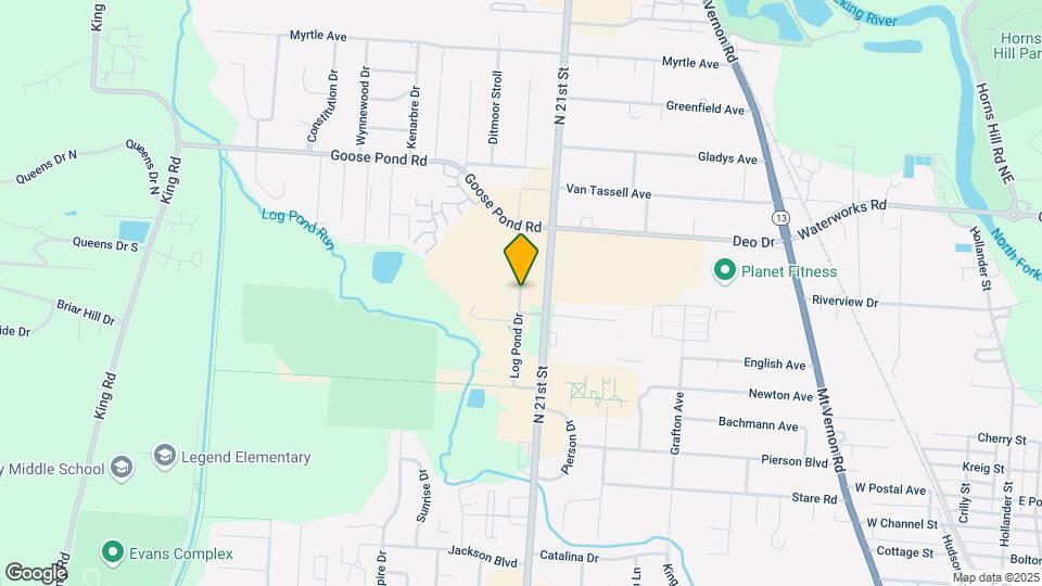 1360 Log Pond Dr Map and Location Details