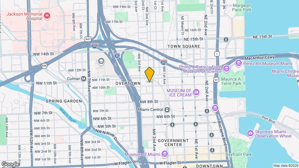 219 NW 10th St Map and Location Details