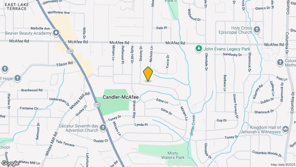 2270 Miriam Ln, Unit Main House Map and Location Details