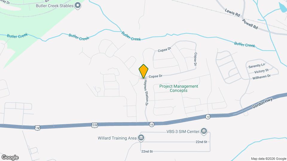 3041 Haynes Station Dr Map and Location Details