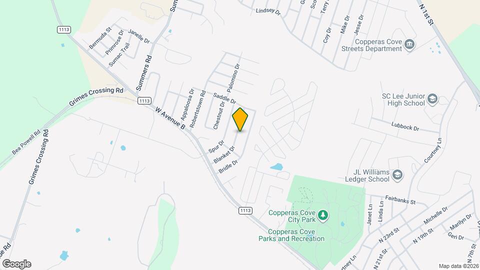 216 Blanket Dr Mapa y Detalles de la Ubicación