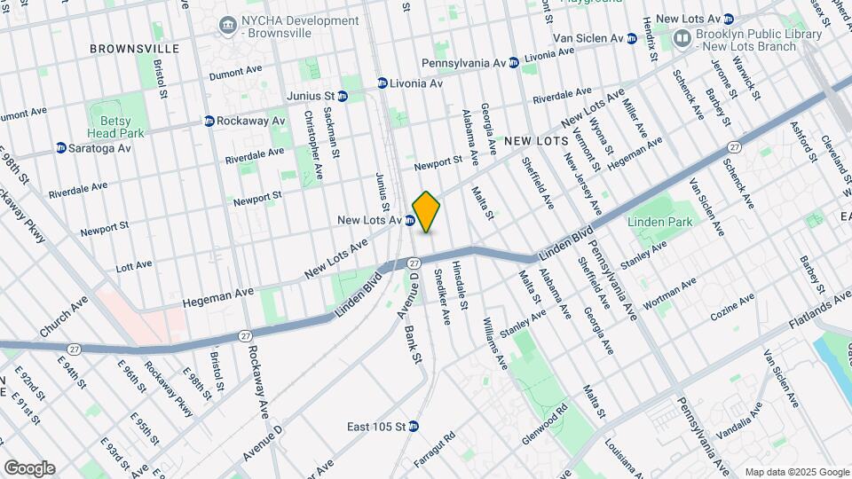 668 Snediker Ave Map and Location Details