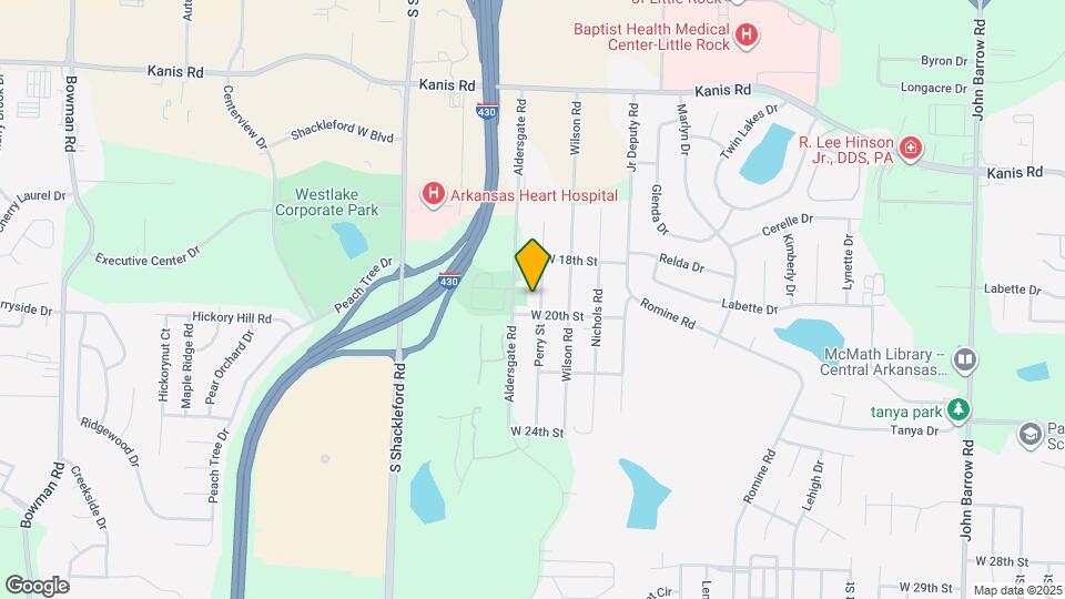 1918 Perry St Map and Location Details