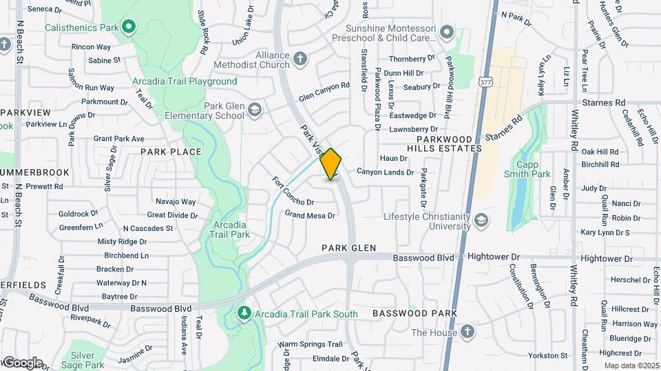 7550 Deerlodge Trail Mapa y Detalles de la Ubicación
