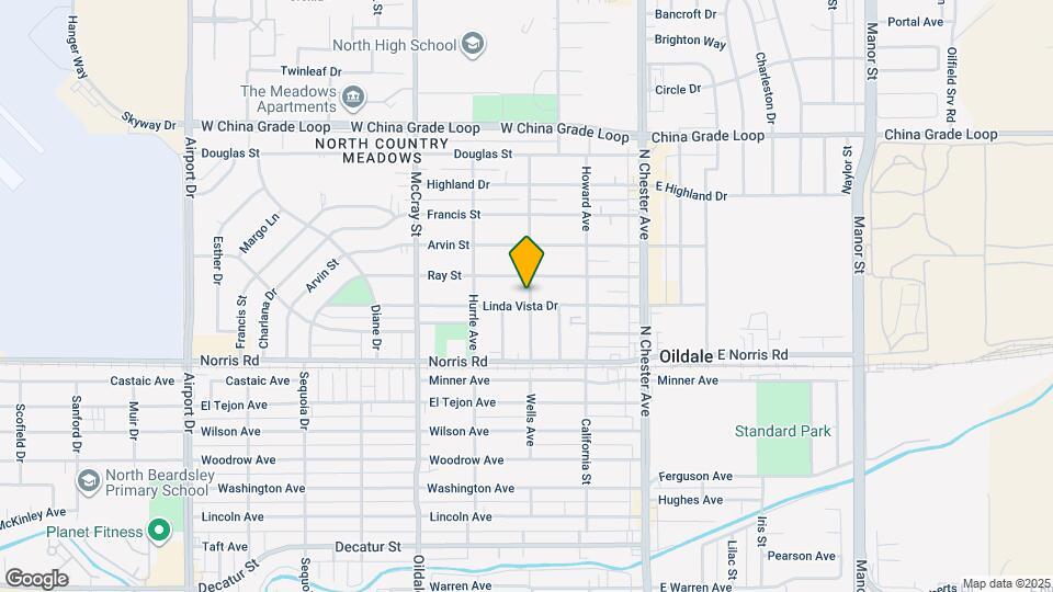300 Linda Vista Dr Map and Location Details