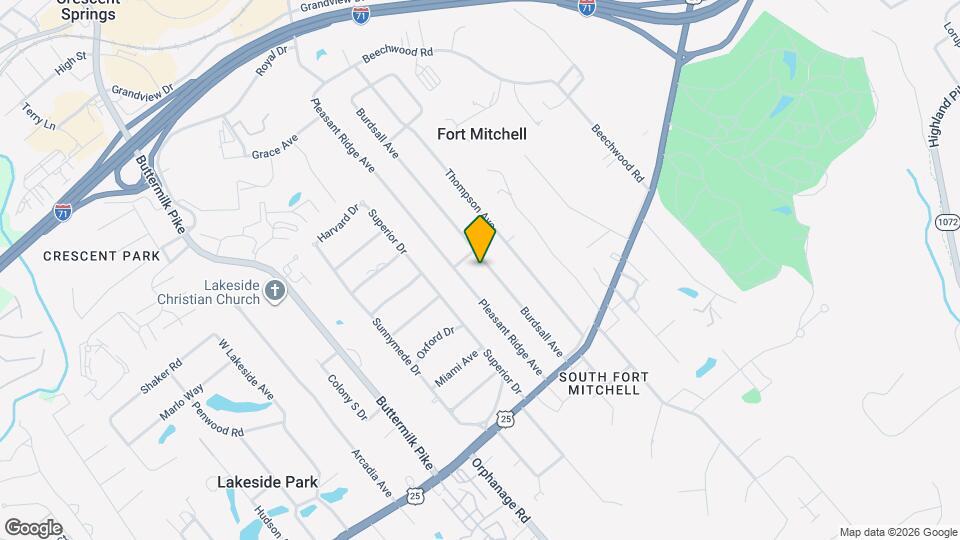 57 Burdsall Ave Mapa y Detalles de la Ubicación